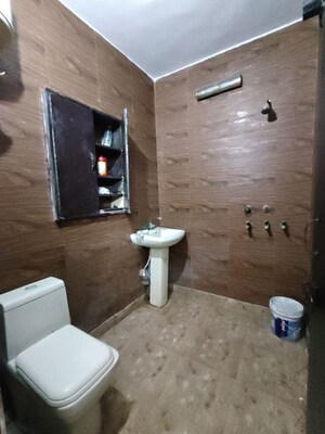 Bathroom in 3 BHK Builder Floor at Ashoka Enclave – for Rent