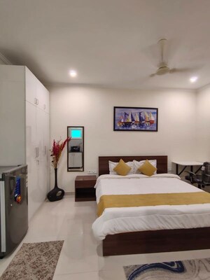 Bedroom in 1 RK Builder Floor at Sector 51 – for Rent
