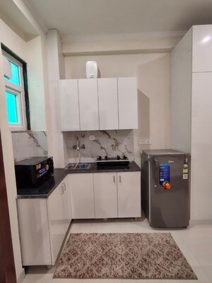 Kitchen in 1 RK Builder Floor at Sector 51 – for Rent