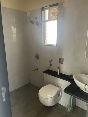 Bathroom in 3 BHK Apartment at Nyati Era, Dhanori – for Rent