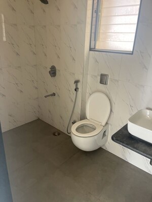 Bathroom in 3 BHK Apartment at Nyati Era, Dhanori – for Rent