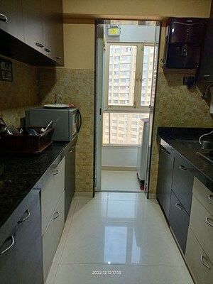 Kitchen in 2 BHK Apartment at Micro Srishti, Bhandup West – for Rent