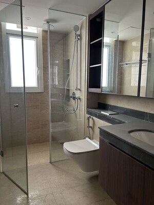 Bathroom in 5 BHK Builder Floor at DLF Alameda, Sector 73 – for Sale