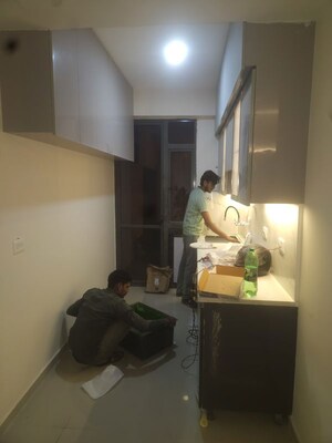 Living Room in 3 BHK Apartment at Habitat Prime, Sector 99a – for Rent