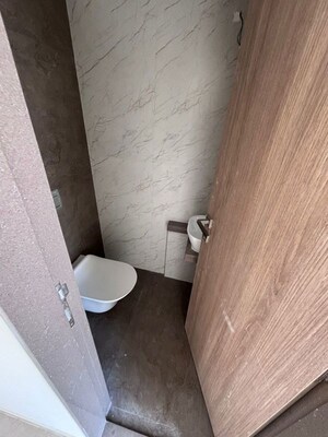 Bathroom in 2 BHK Apartment at Shree Samarth Aura, Bhandup West – for Rent