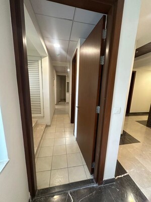 Building Lobby in 4 BHK Apartment at Prestige White Meadows, Whitefield – for Rent