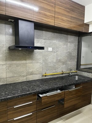 Kitchen in 3 BHK Apartment at HN Safal Applewoods Orchid heights, Sp Ring Road – for Sale