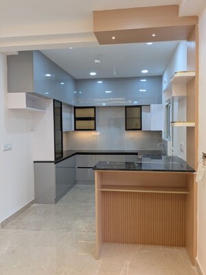 Kitchen in 3 BHK Apartment at Aurobindo Kohinoor, Serilingampally – for Rent
