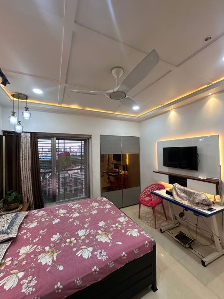 Bedroom, kalpataru-hills 3 Bedroom 1250 Sq.Ft. Apartment In Manpada Thane 10765340