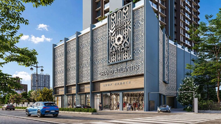 Exterior View, satyam-grand-atlantis 3 Bedroom 906 Sq.Ft. Apartment In Kharghar Sector 36 Navi Mumbai 10765343