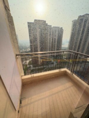 Balcony in 3 BHK Apartment at RG Luxury Homes, Sector 16b Greater Noida – for Rent