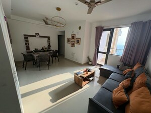 Living Room in 3 BHK Apartment at RG Luxury Homes, Sector 16b Greater Noida – for Rent