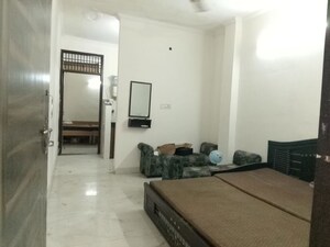 Living Room in 1 BHK Builder Floor at Dwarka Mor – for Rent