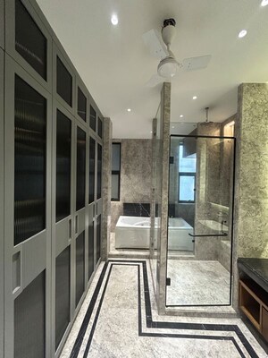Bathroom in 4 BHK Builder Floor at Defence Colony – for Sale
