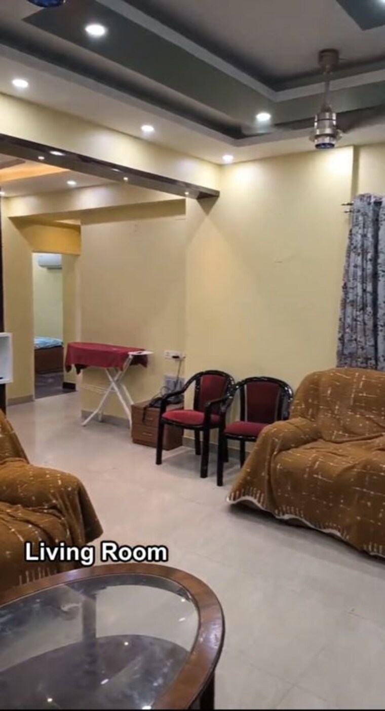 Living Room, exotica-fresco 3 Bedroom 1560 Sq.Ft. Apartment In Sector 137 Noida 10765430