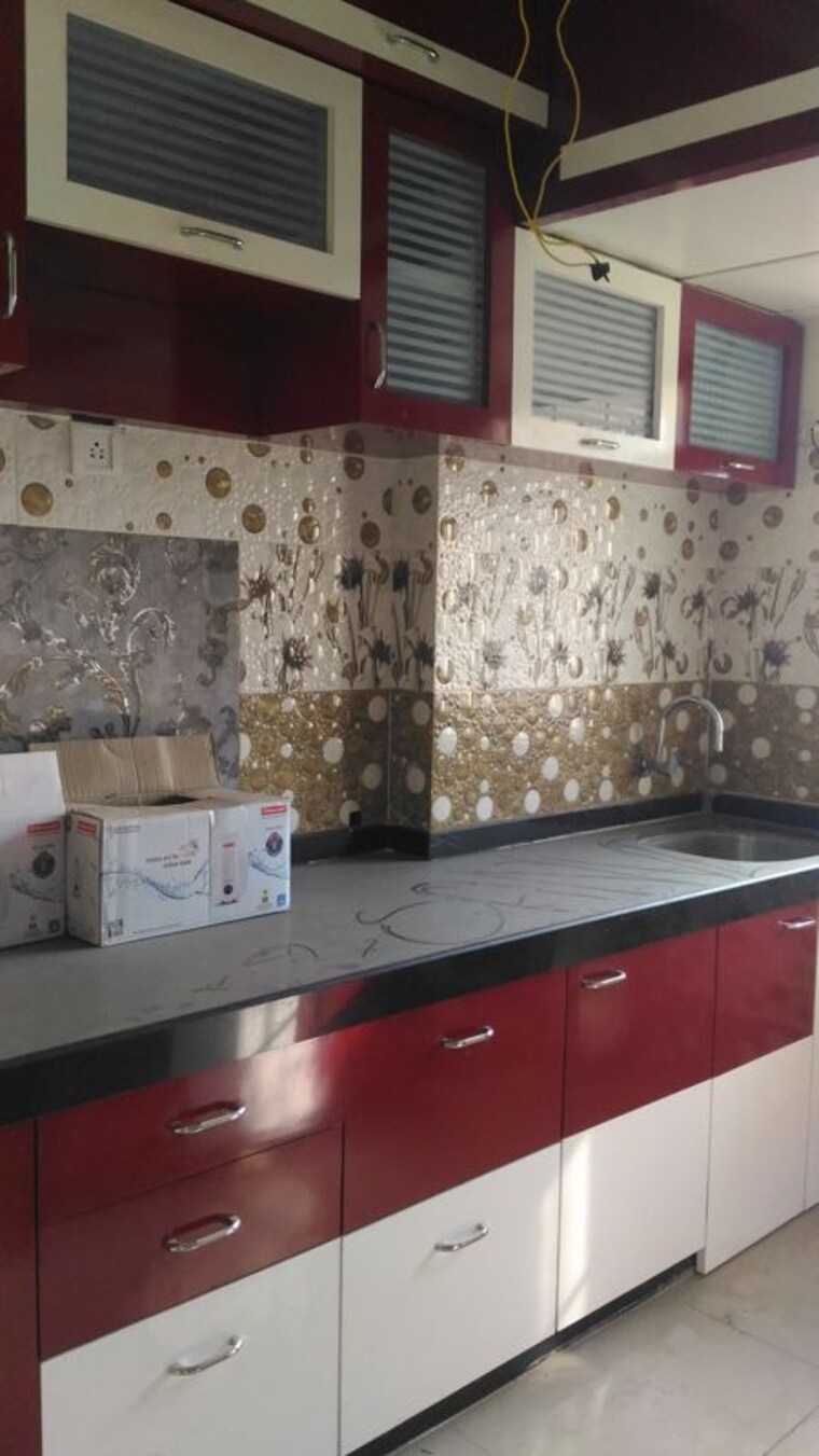 Kitchen, skyline-sparkle 1 Bedroom 355 Sq.Ft. Apartment In Bhandup West Mumbai 10765435