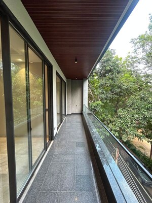 Balcony in 4 BHK Builder Floor at Anand Niketan – for Sale