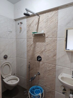 Bathroom in 2 BHK Apartment at Saptashree Heights, Dhokali – for Sale