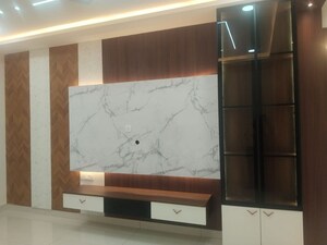 Tv Room in 3 BHK Apartment at GHR Titania, Kondapur – for Rent