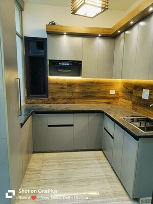 Kitchen in 4 BHK Builder Floor at Dwarka Mor – for Rent