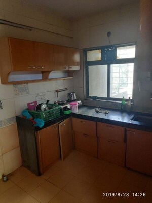 Kitchen in 2 BHK Apartment at Mayuresh Srishti, Bhandup West – for Rent