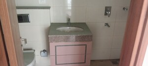 Bathroom in 3.5 BHK Apartment at Godrej Nest, Sector 150 – for Rent