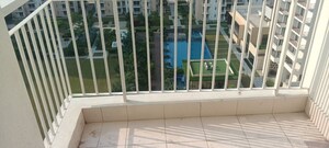 Balcony in 3.5 BHK Apartment at Godrej Nest, Sector 150 – for Rent