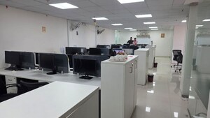 Team Area in  Office Space at Arha Omega Business Park, Wagle Industrial Estate – for Rent