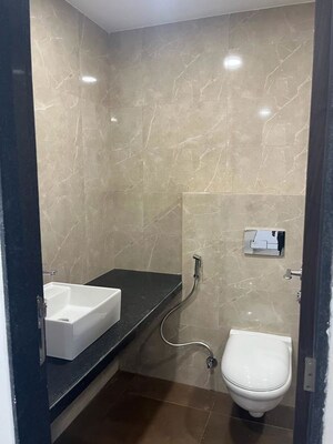 Bathroom in 3 BHK Apartment at The Park Residency Andheri, Andheri West – for Rent