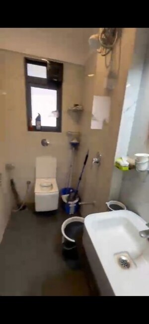 Bathroom in 2 BHK Apartment at Dev Leo Tower, Oshiwara – for Rent