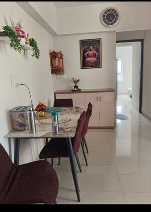 Dining area in 2 BHK Apartment at Lodha Amara, Kolshet Road – for Sale