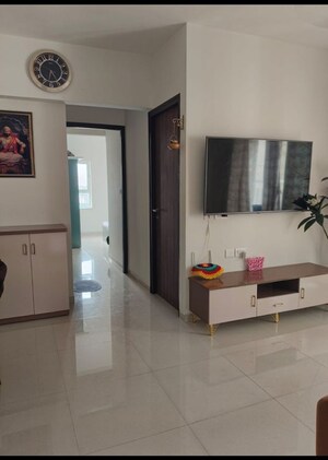 Living Room in 2 BHK Apartment at Lodha Amara, Kolshet Road – for Sale