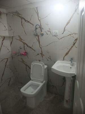 Bathroom in 3 BHK Apartment at Migsun Twinz, Eta Ii Greater Noida – for Rent