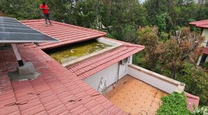 Balcony in 5 BHK Villa at Unitech Vista Villas, Sector 45 – for Rent