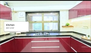 Kitchen in 3 BHK Apartment at Samartha Sidhi, Andheri West – for Sale