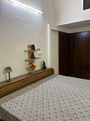 Bedroom in 2 BHK Builder Floor at East Of Kailash – for Rent
