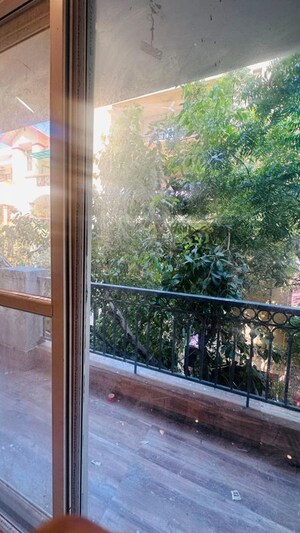 Balcony in 4 BHK Builder Floor at Saket – for Rent