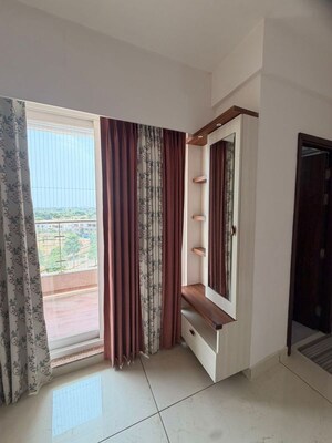 Bedroom in 3 BHK Apartment at Rishita Mulberry Heights, Sushant Golf City – for Rent