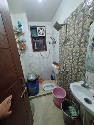 Washroom in 1 BHK Apartment at Khanpur – for Sale