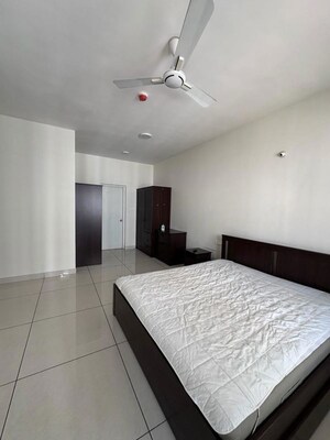 Bedroom in 3.5 BHK Apartment at Prestige Lakeside Habitat, Varthur – for Rent