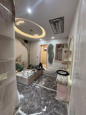 Living Room in 4 BHK Builder Floor at Rohini Sector 11 – for Sale