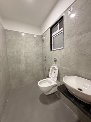 Bathroom in 2 BHK Apartment at Vaastu Omkar, Vile Parle East – for Rent