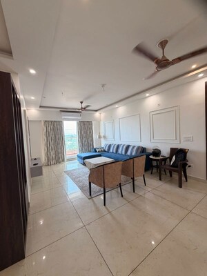 Team Area in 3 BHK Apartment at Rishita Mulberry Heights, Sushant Golf City – for Rent