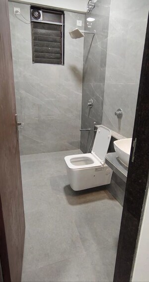 Bathroom in 3 BHK Apartment at Mangesh Darshan Apartment, Santacruz West – for Rent