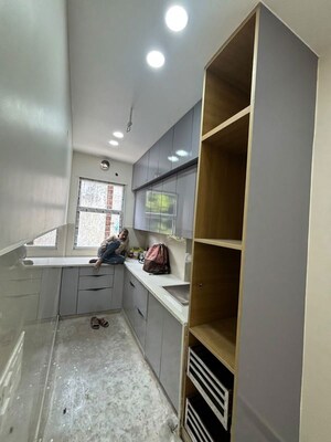 Kitchen in 3 BHK Builder Floor at Rohini Sector 11 – for Sale