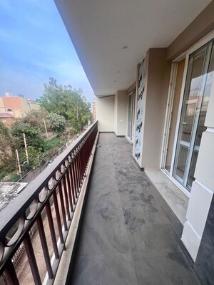 Balcony in 3 BHK Apartment at Skylar Homes, Patiala Road – for Rent