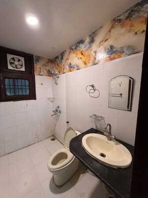 Bathroom in 2 BHK Apartment at Surya Towers Zirakpur, Lohgarh – for Rent