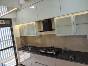 Kitchen in 3 BHK Apartment at Runwal Bliss, Kanjurmarg East – for Rent
