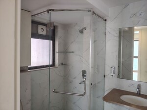 Bathroom in 3 BHK Apartment at Runwal Bliss, Kanjurmarg East – for Rent