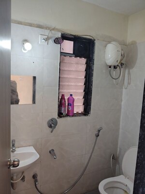 Bathroom in 3 BHK Apartment at Runwal Bliss, Kanjurmarg East – for Rent